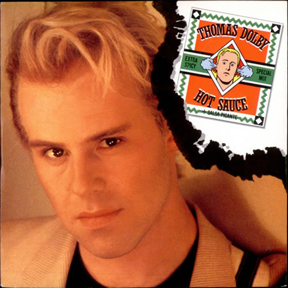 Thomas Dolby Hot Sauce UK 7" vinyl single (7 inch record / 45) MT59