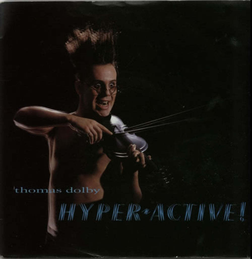 Thomas Dolby Hyperactive! UK 7" vinyl single (7 inch record / 45) R6065