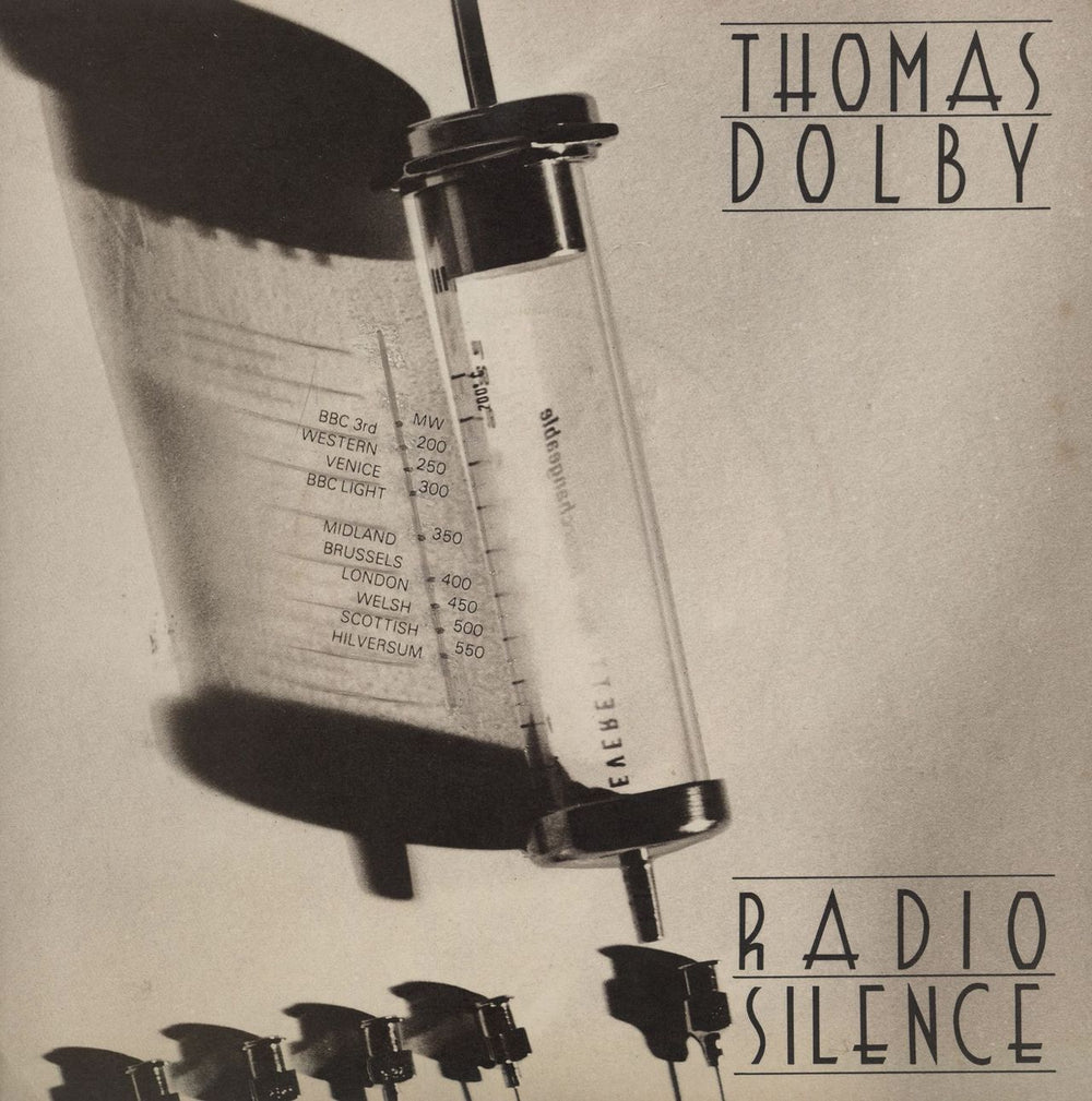 Thomas Dolby Radio Silence UK 7" vinyl single (7 inch record / 45) VIPS102