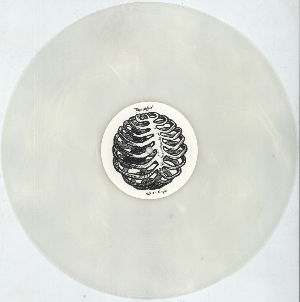 Thou Rhea Sylvia - Clear with White Smoke Vinyl US 12" vinyl single (12 inch record / Maxi-single) 5NZ12RH816001