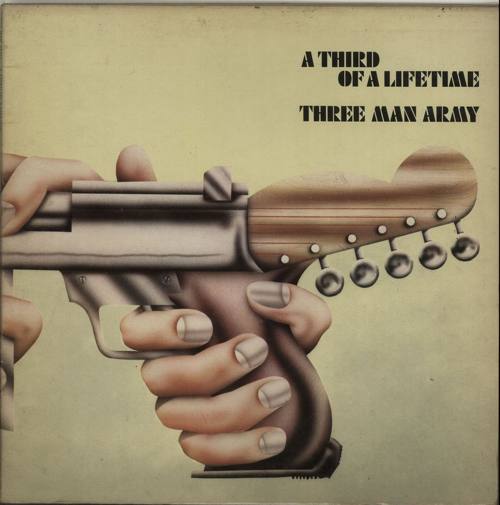 Three Man Army A Third Of A Lifetime - 1st UK vinyl LP album (LP record) PEG3