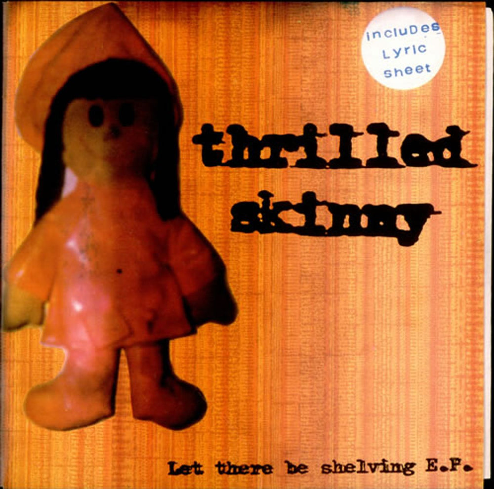 Thrilled Skinny Let There Be Shelving EP UK 7" vinyl single (7 inch record / 45) HUNCH008/FRIDGE005