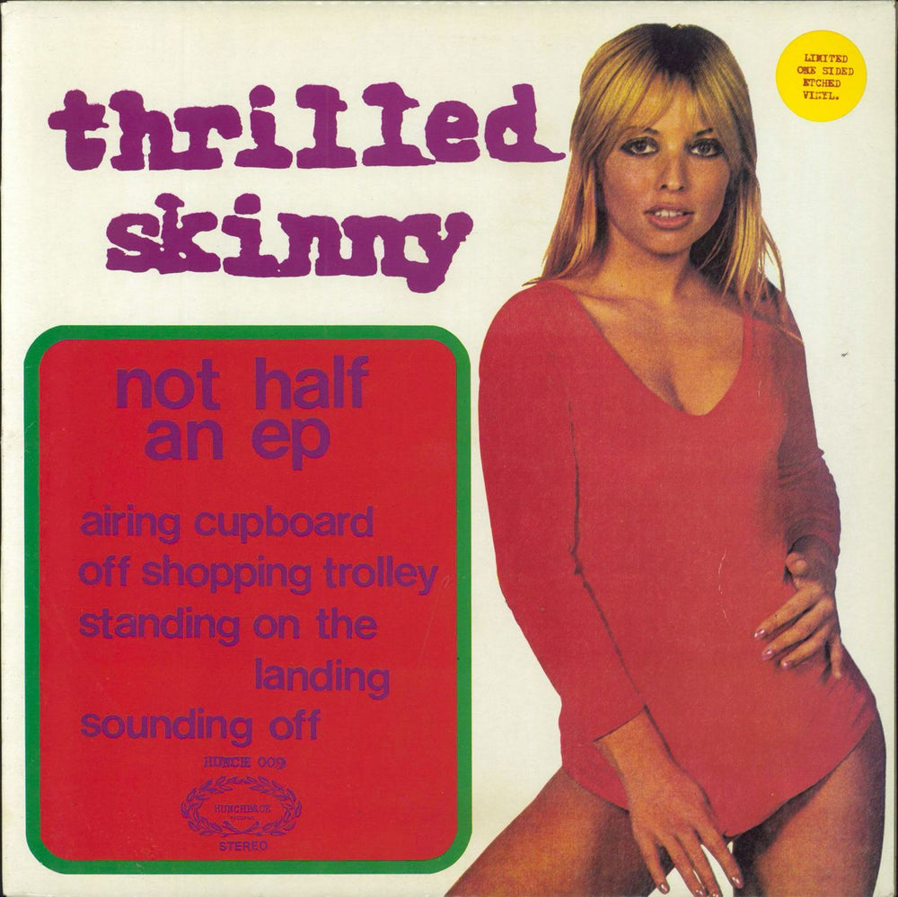 Thrilled Skinny Not Half An EP UK 12" vinyl single (12 inch record / Maxi-single) HUNCH009