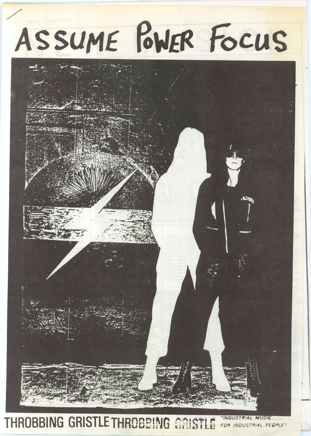 Throbbing Gristle The Second Annual Report + Poster, Postcard & Booklets UK vinyl LP album (LP record)