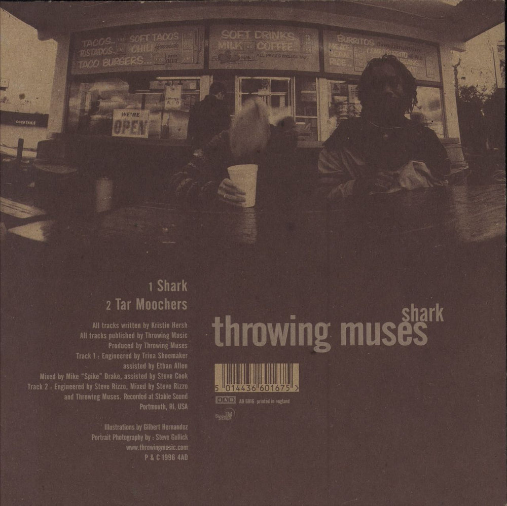 Throwing Muses Shark - Both 7"s UK 7" vinyl single (7 inch record / 45) 5014436601675