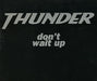 Thunder Don't Wait Up UK CD single (CD5 / 5") RAWX1020