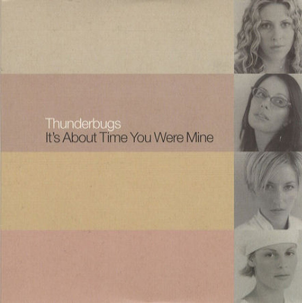 Thunderbugs It's About Time You Were Mine UK Promo CD single (CD5 / 5") XPCD2408