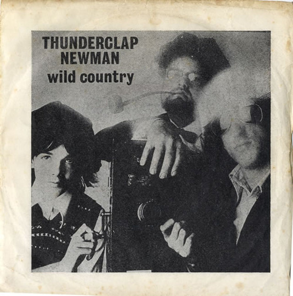 Thunderclap Newman Wild Country - Picture Sleeve UK 7" vinyl single (7 inch record / 45) 2095-002