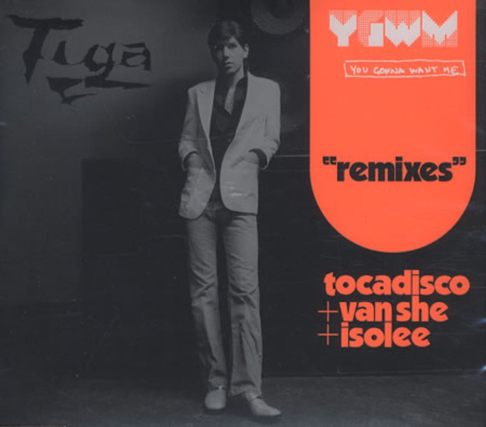 Tiga You Gonna Want Me - Remixes UK CD single (CD5 / 5") DIFB1043MCD