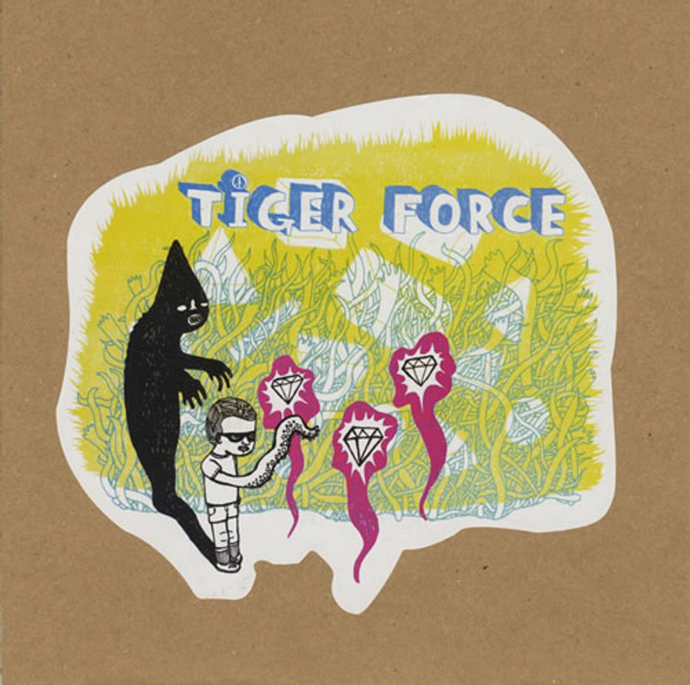 Tiger Force Hey Yo Square Eyes UK 7" vinyl single (7 inch record / 45) CHACHA024