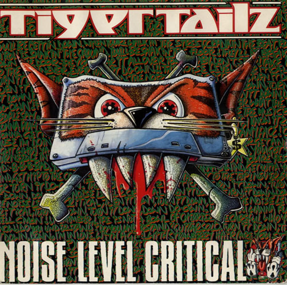 Tigertailz Noise Level Control UK 7" vinyl single (7 inch record / 45) KUT134