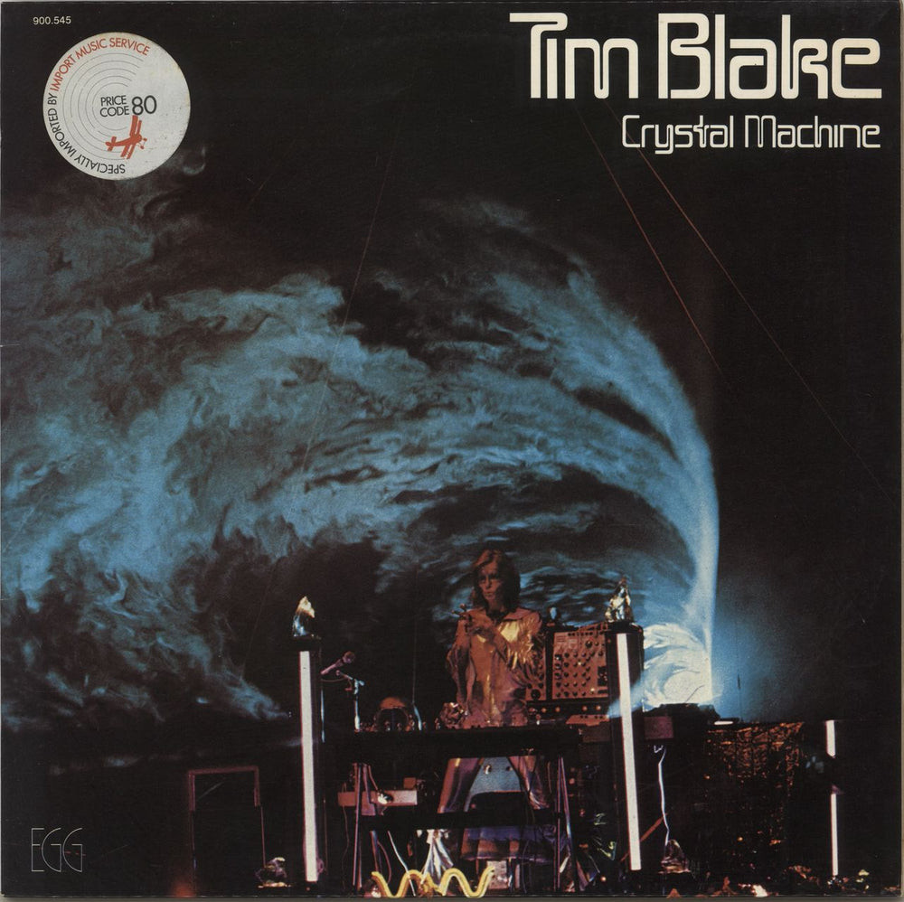 Tim Blake Crystal Machine French vinyl LP album (LP record) 900.545