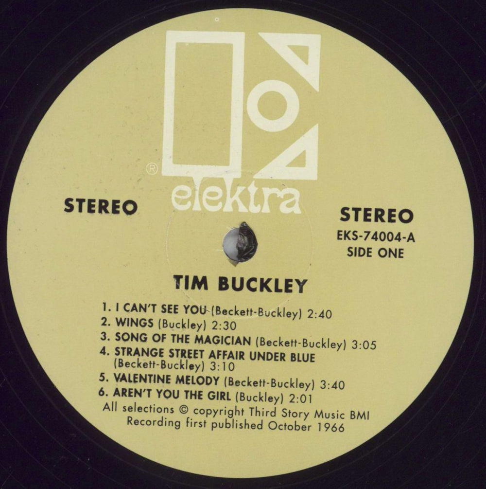 Tim Buckley Tim Buckley US vinyl LP album (LP record) TBKLPTI828287