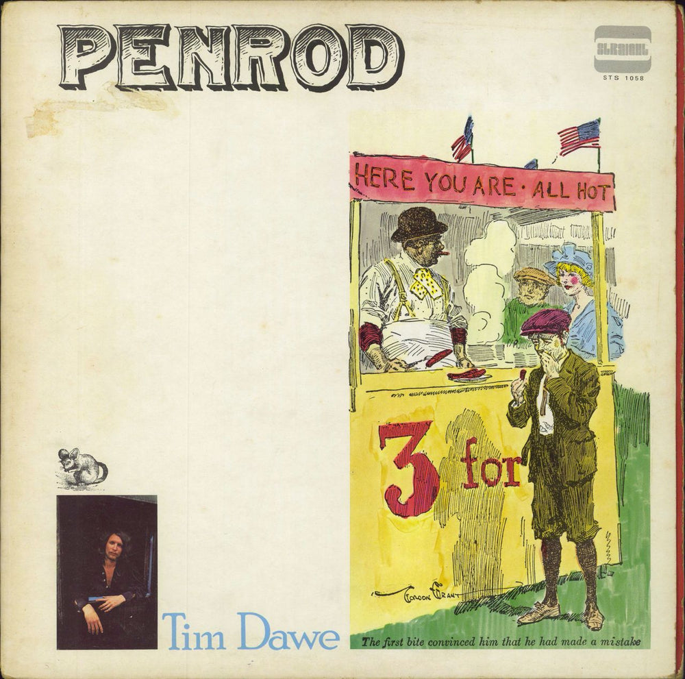 Tim Dawe Penrod UK vinyl LP album (LP record) STS1058