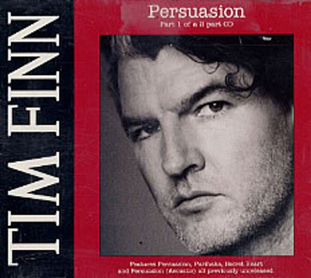 Tim Finn Persuasion - Pt 1 & 2 UK 2-CD single set (Double CD single) CDCLS692