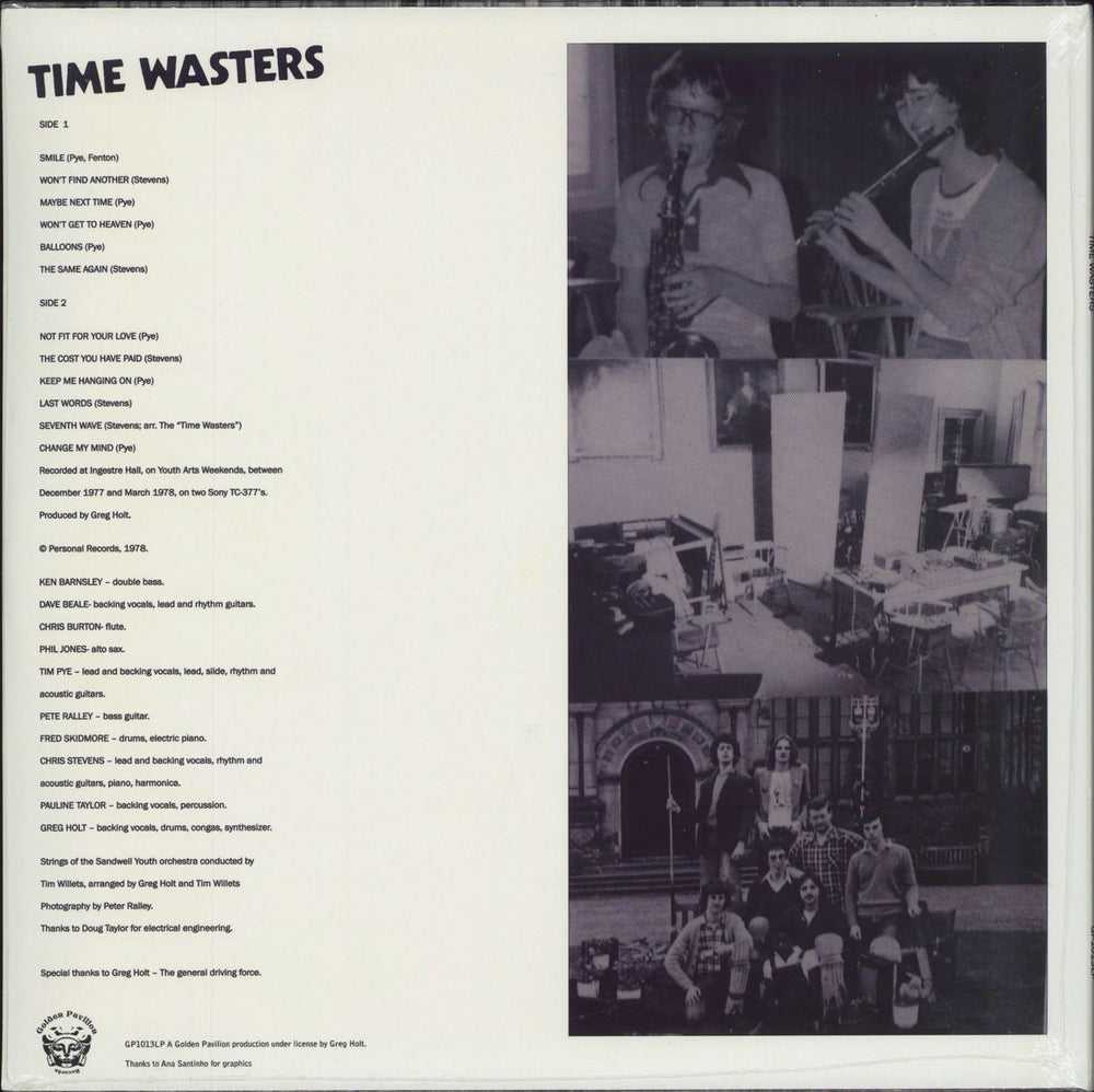 Time Wasters Time Wasters - Sealed UK vinyl LP album (LP record)