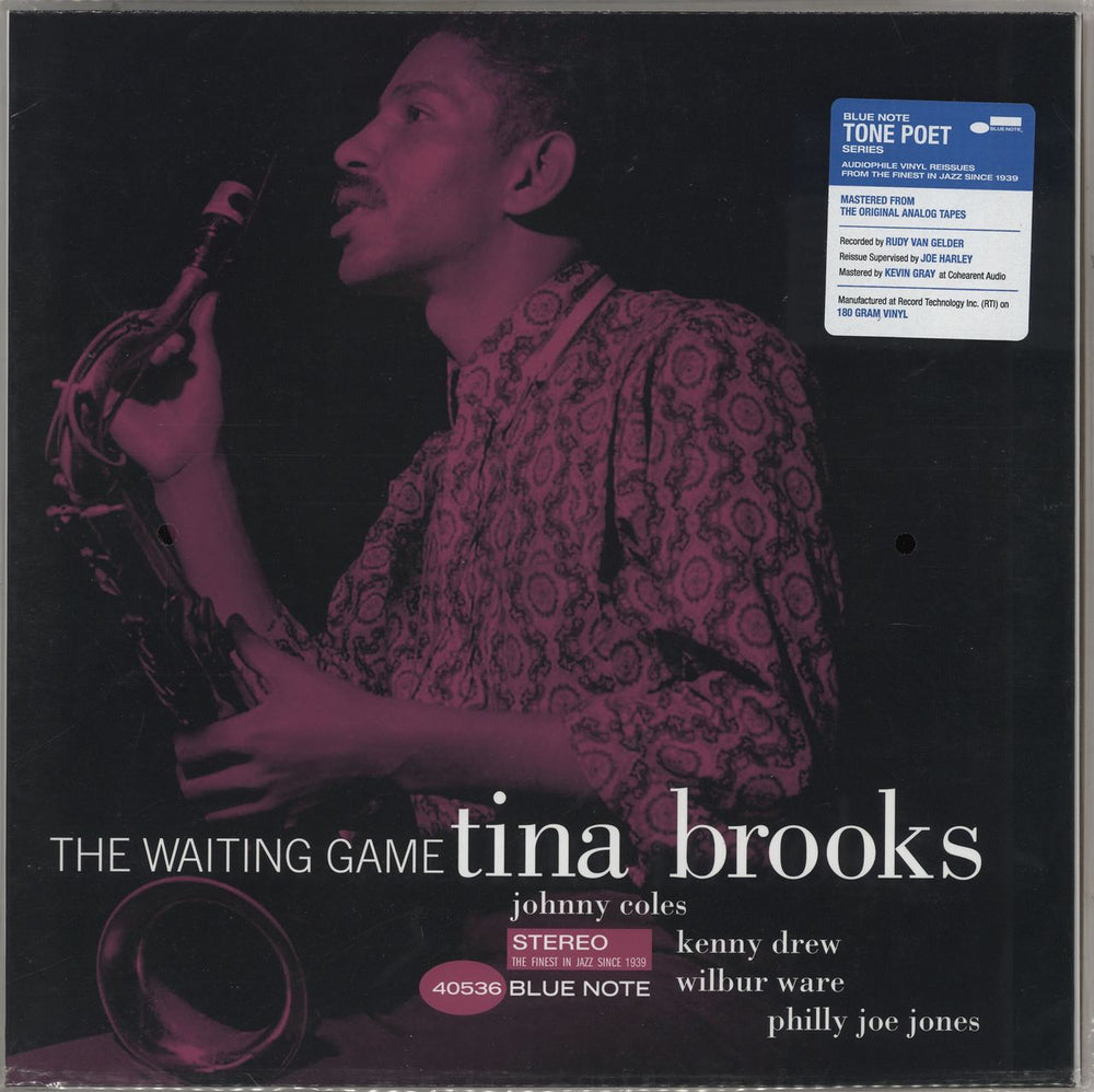 Tina Brooks The Waiting Game - 180gm - Tone Poet Series US vinyl LP album (LP record) BST40536