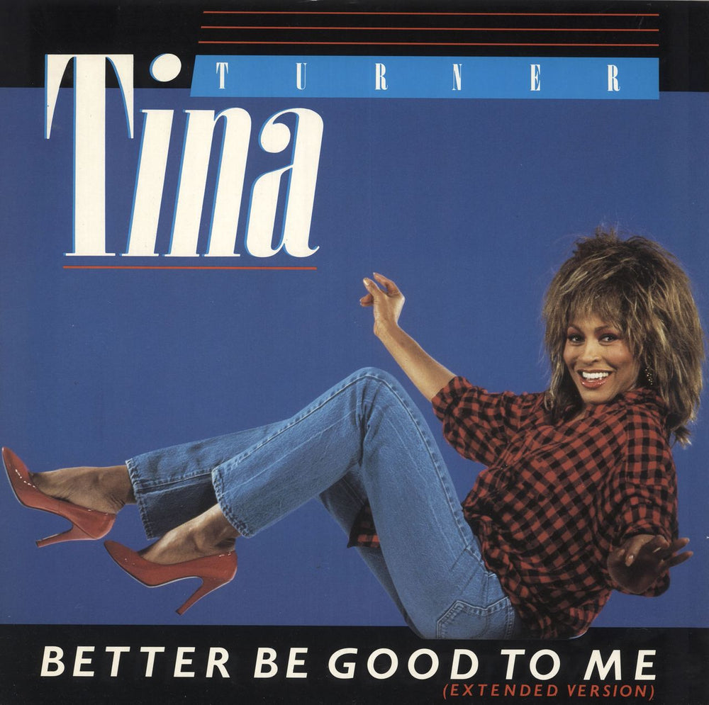 Tina Turner Better Be Good To Me - Factory Sample UK Promo 12" vinyl single (12 inch record / Maxi-single) 12CL338