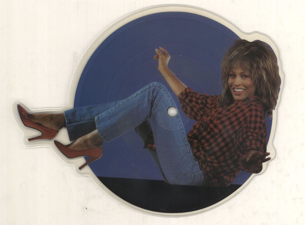 Tina Turner Better Be Good To Me UK shaped picture disc (picture disc vinyl record) CLP338