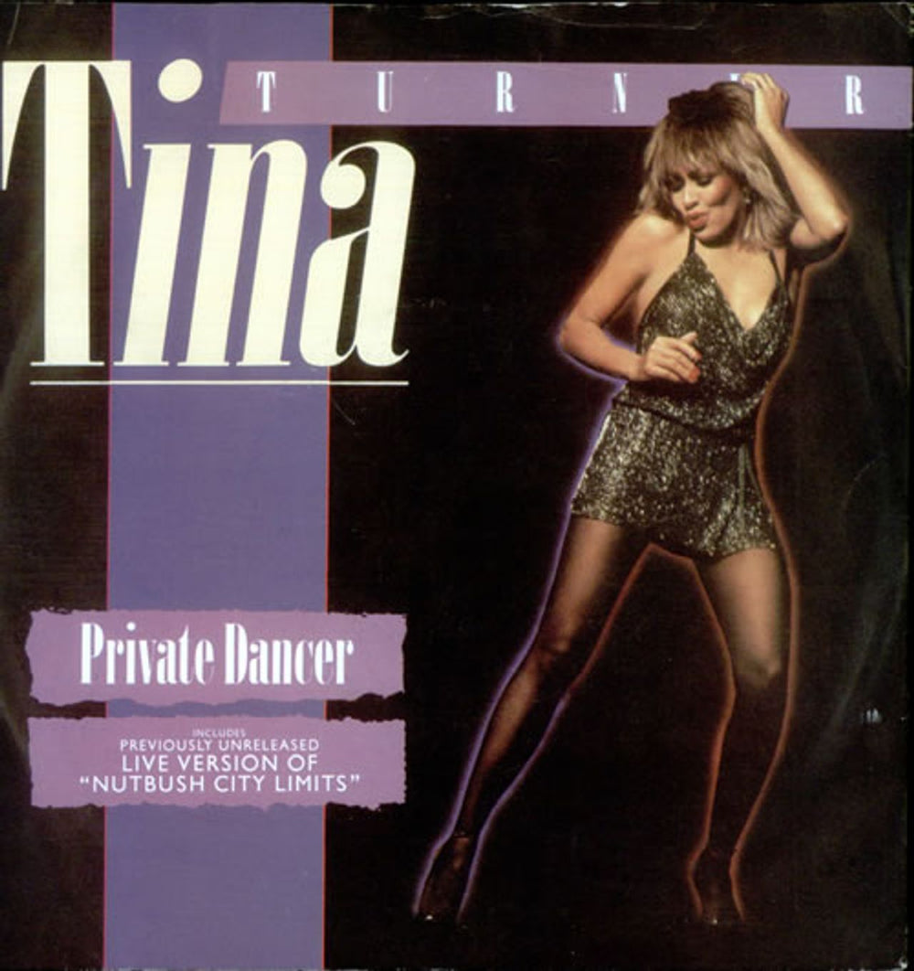 Tina Turner Private Dancer UK 7" vinyl single (7 inch record / 45) CL343