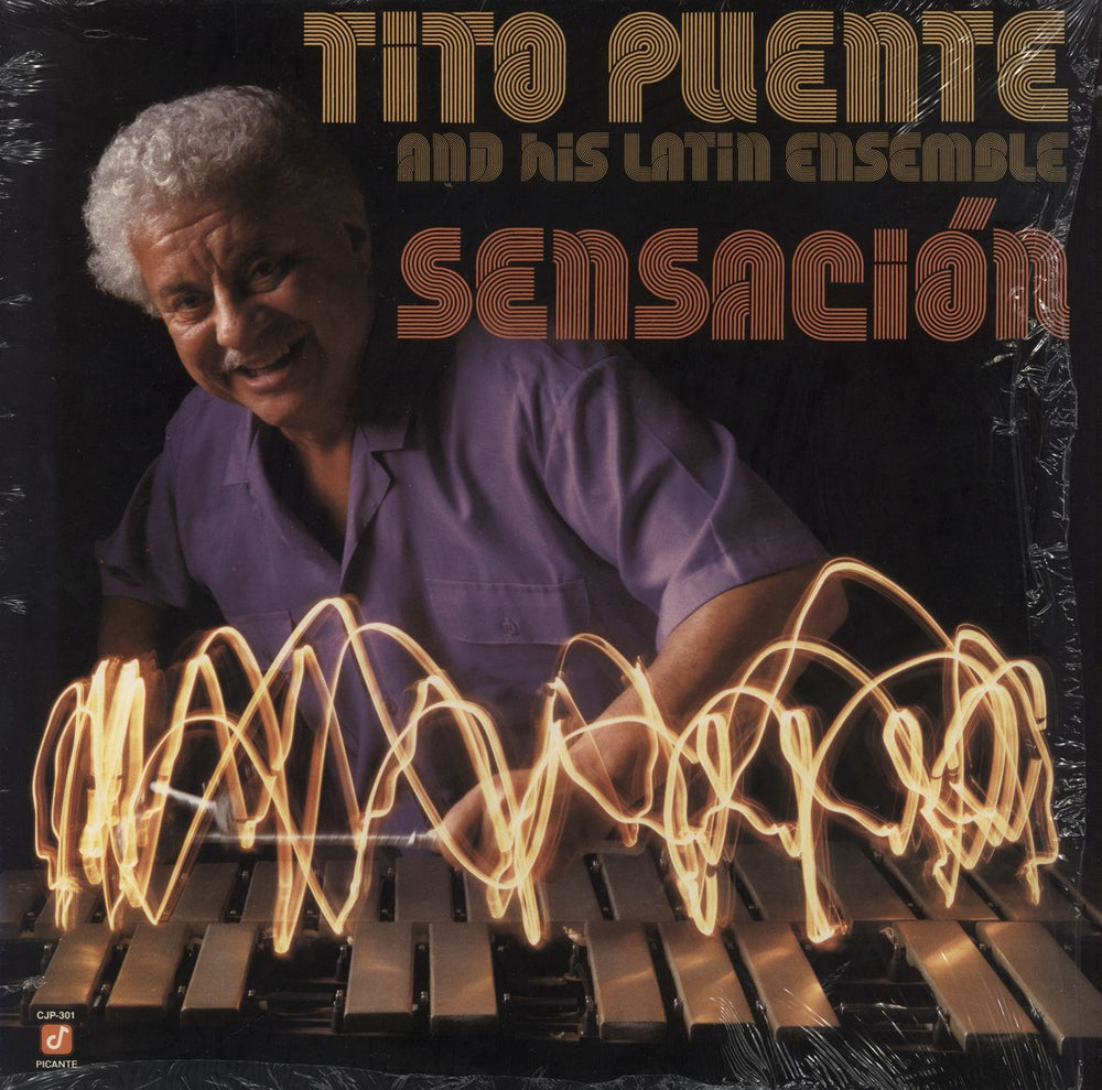 Tito Puente Sensacion - shrink US vinyl LP album (LP record) CJP-301