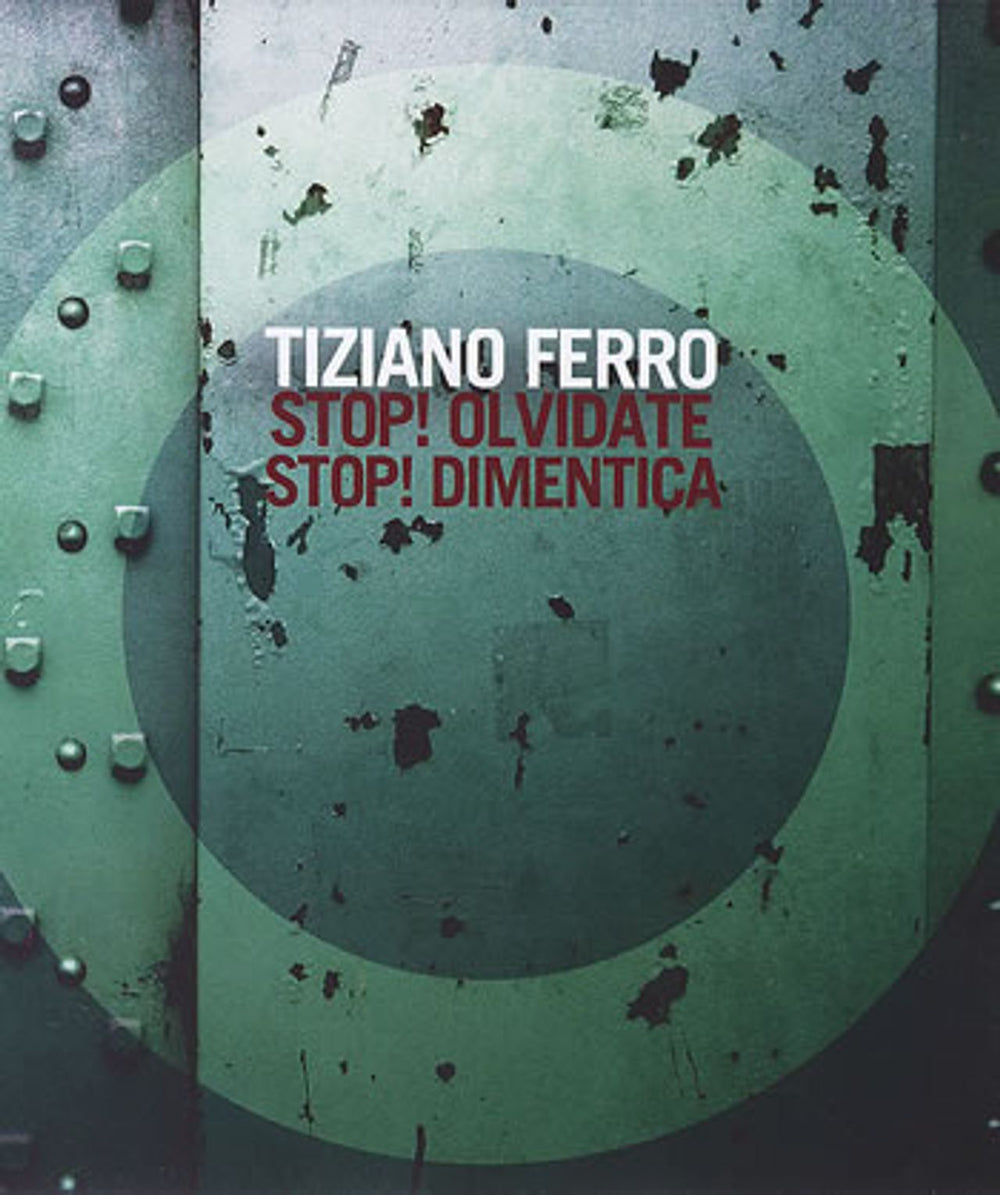 Tiziano Ferro Stop! Olvidate, Stop! Dimentca Mexican Promo CD single (CD5 / 5") 367026