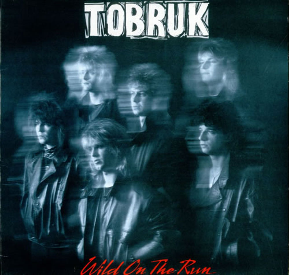 Tobruk Wild On The Run UK vinyl LP album (LP record) TK1