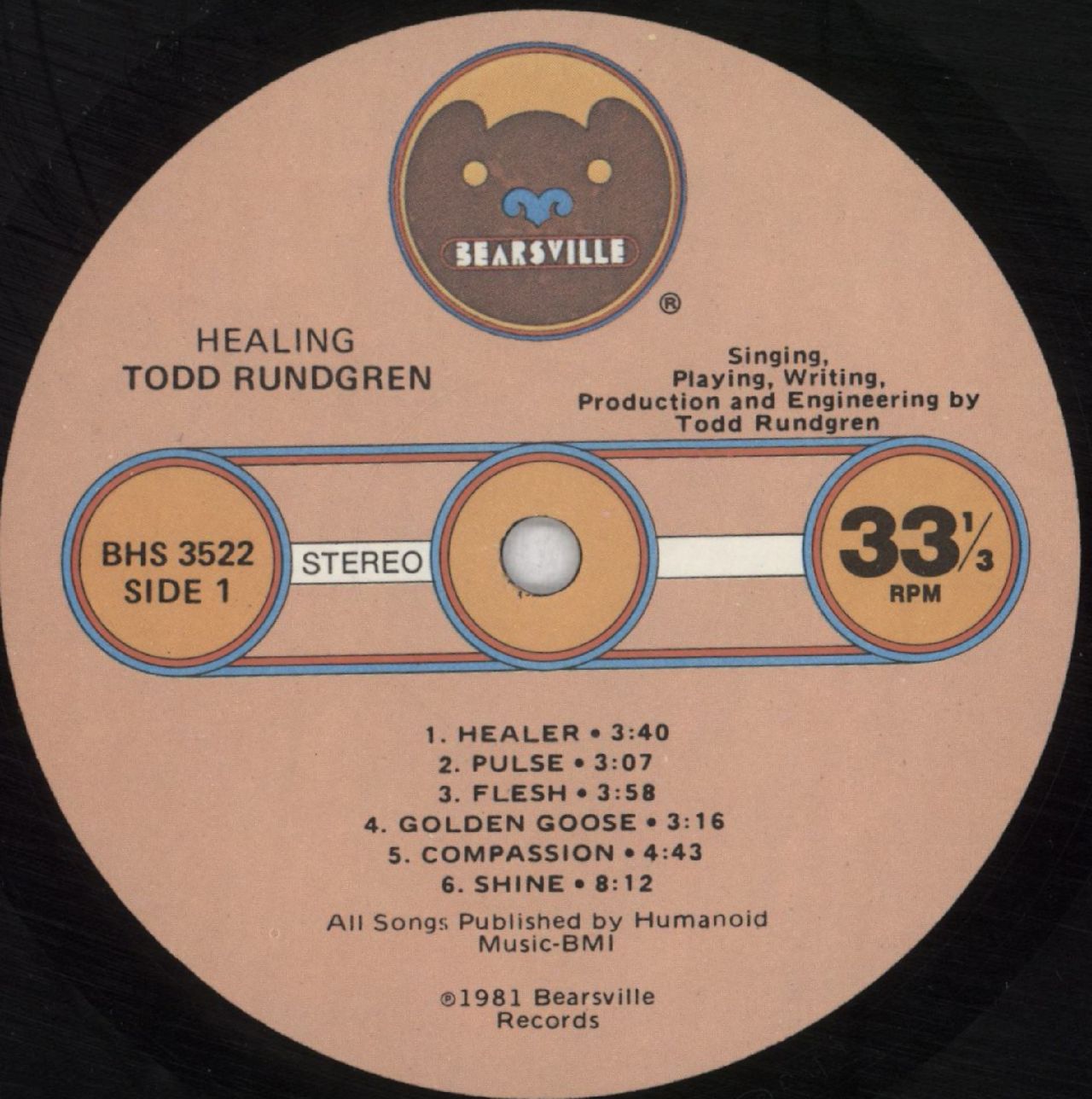 Todd Rundgren Healing + 7