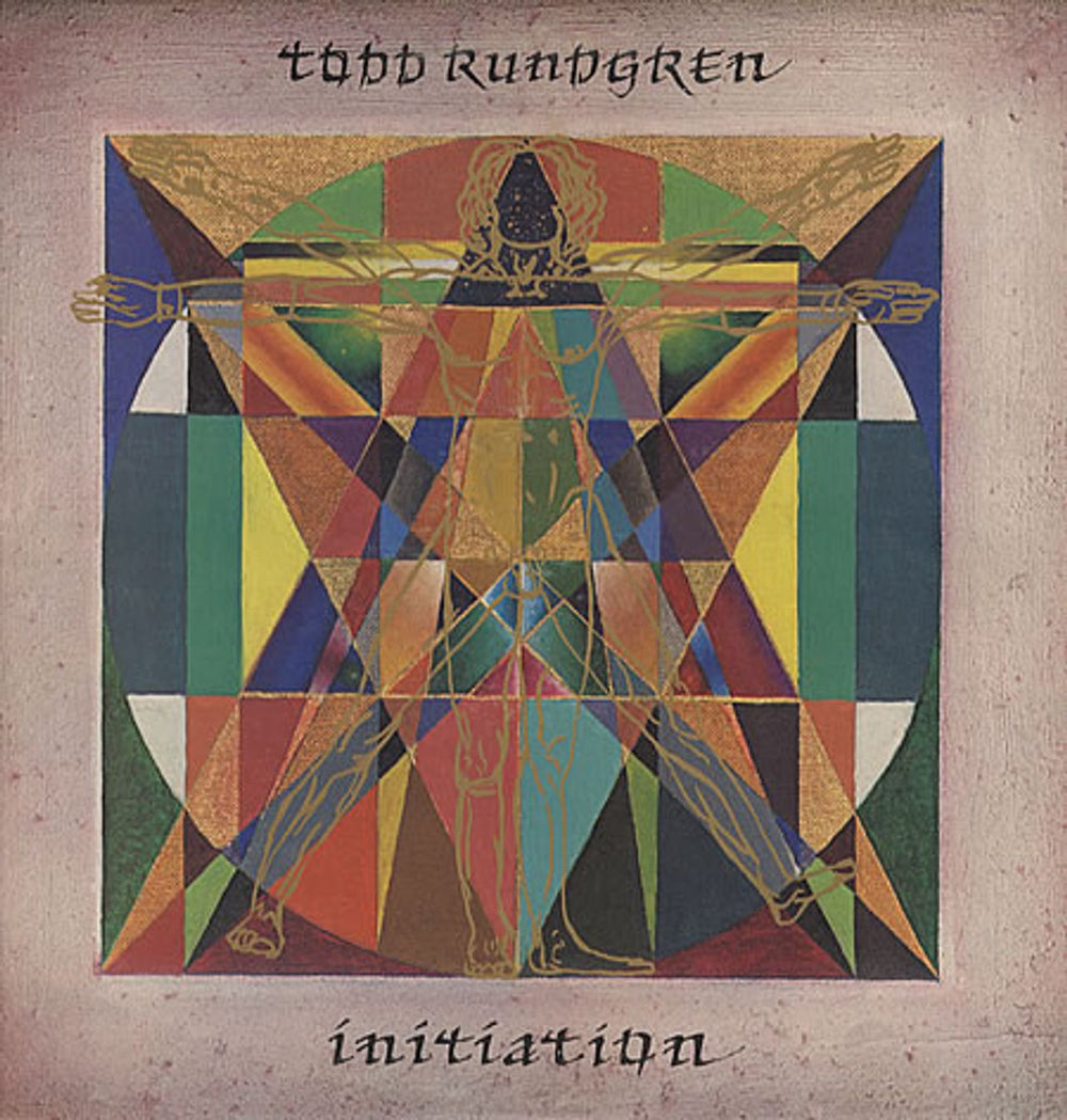 Todd Rundgren Initiation + Lyric Inner - EX UK vinyl LP album (LP record) K55504