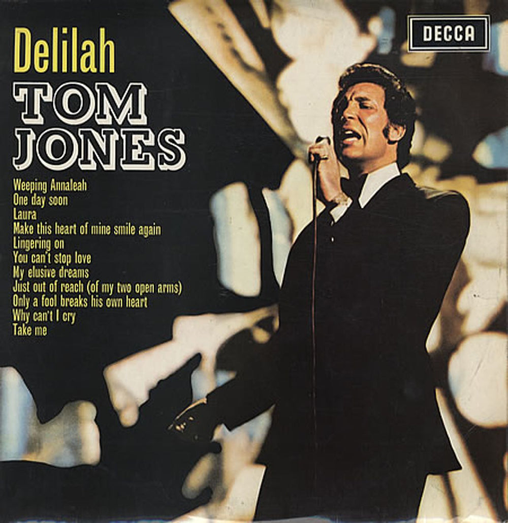 Tom Jones Delilah UK vinyl LP album (LP record) LK4946