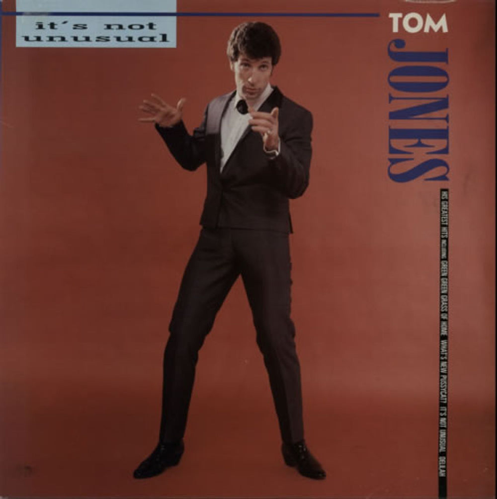 Tom Jones It's Not Unusual UK vinyl LP album (LP record) TOM2