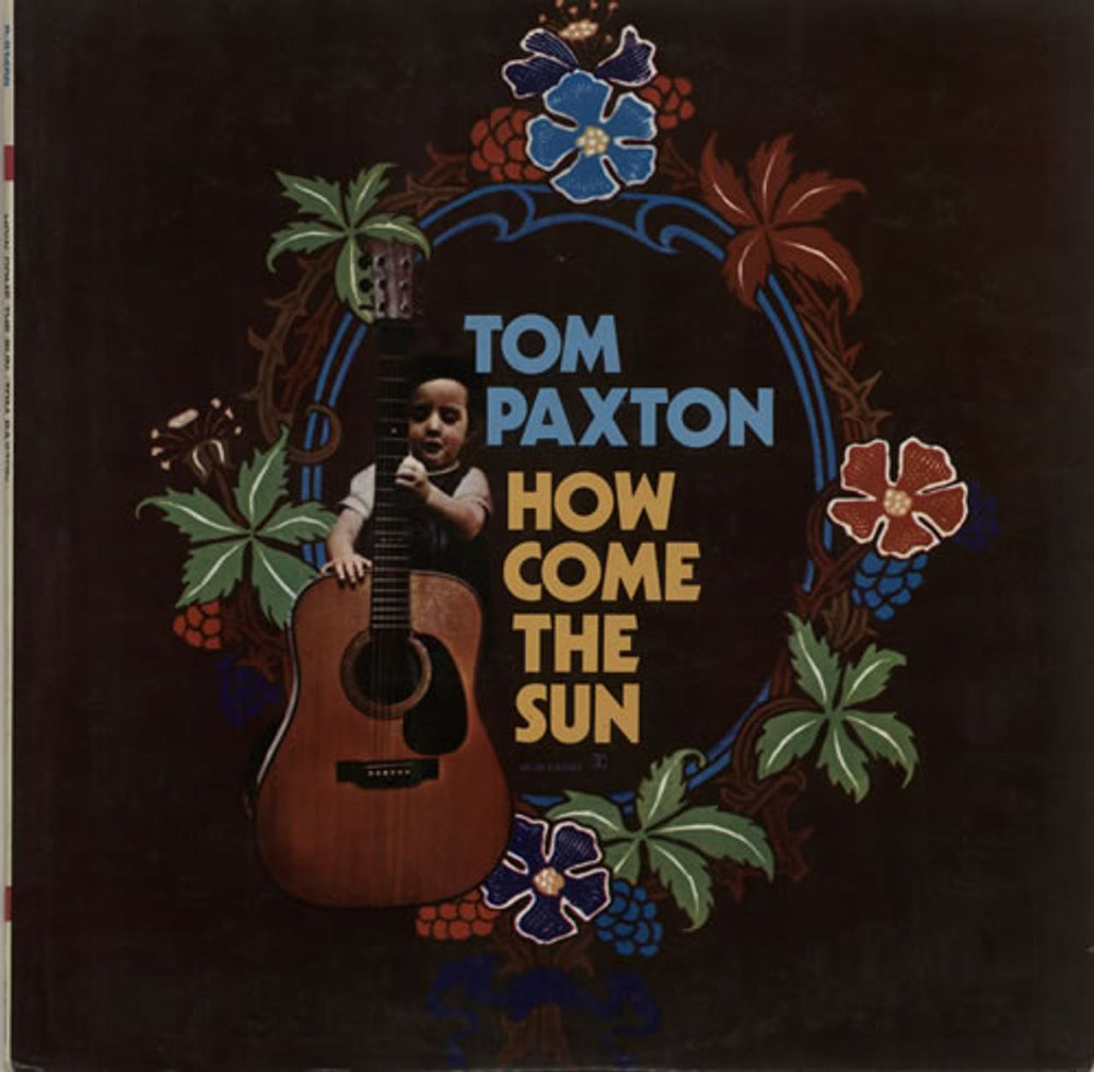 Tom Paxton How Come The Sun Japanese vinyl LP album (LP record) P-8146R