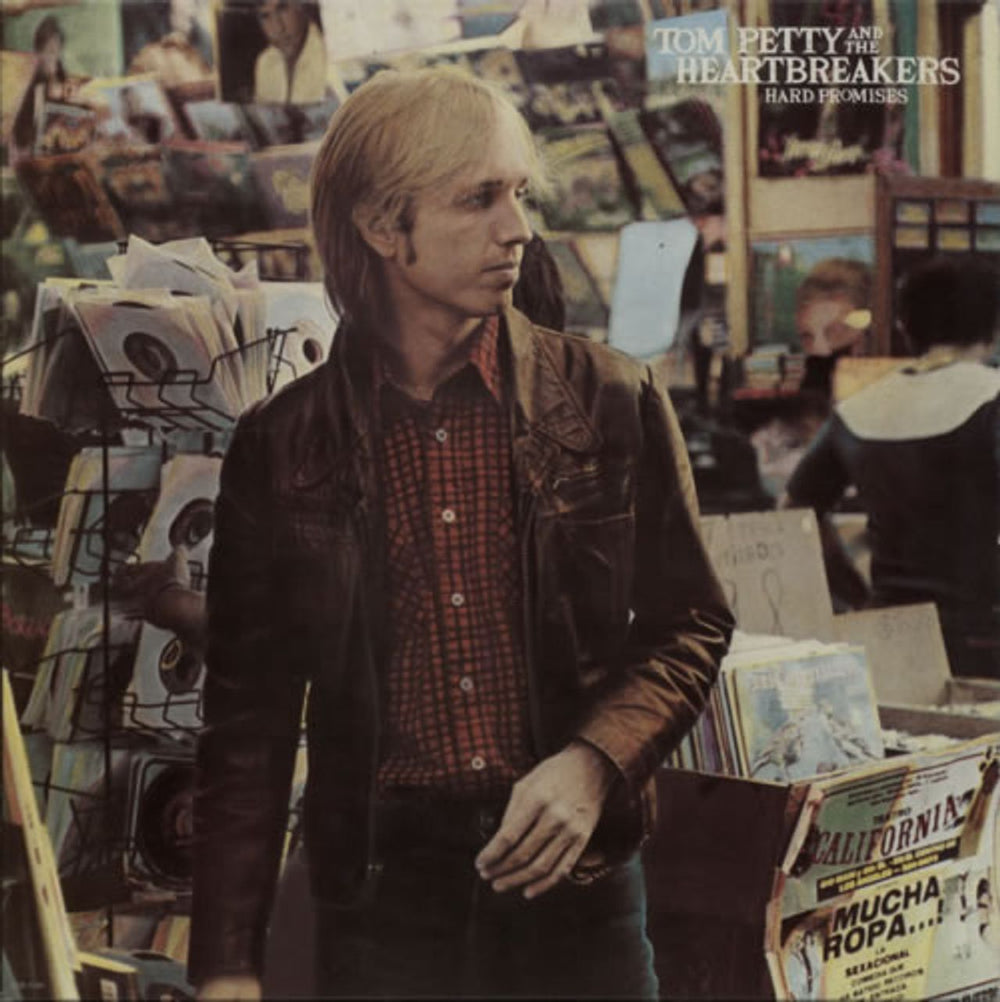 Tom Petty & The Heartbreakers Hard Promises Italian vinyl LP album (LP record) MCA4118