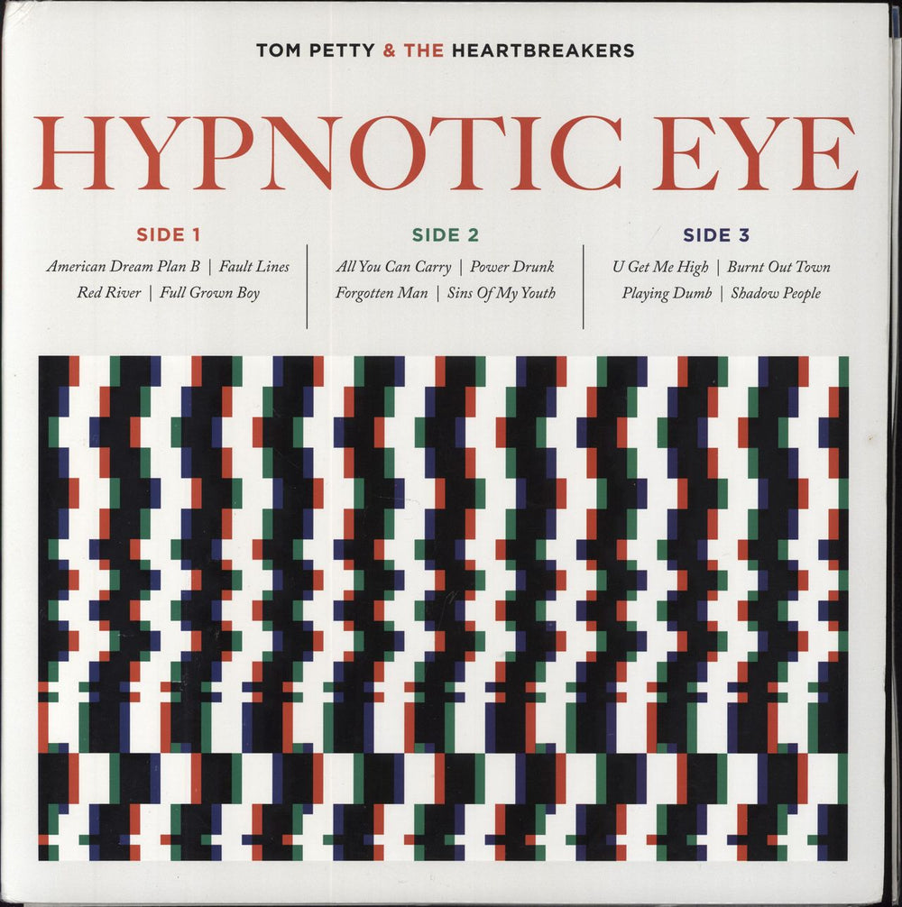 Tom Petty & The Heartbreakers Hypnotic Eye - 180gm US 2-LP vinyl record set (Double LP Album) 9362-49373-1