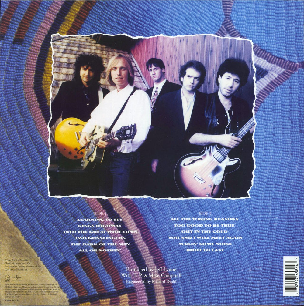 Tom Petty & The Heartbreakers Into The Great Wide Open: Remastered - 180gm Vinyl UK vinyl LP album (LP record) 602547658647