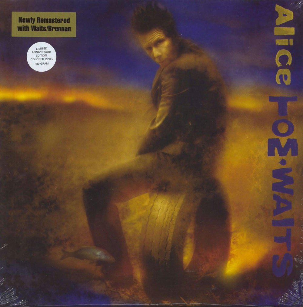 Tom Waits Alice: 40th Anniversary - Blue Vinyl - Sealed Dutch 2-LP vinyl record set (Double LP Album) 6632-3