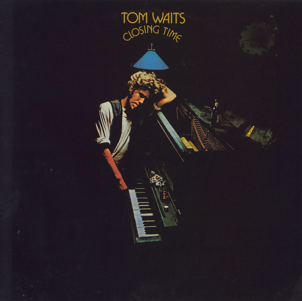 Tom Waits Closing Time UK vinyl LP album (LP record) K53030