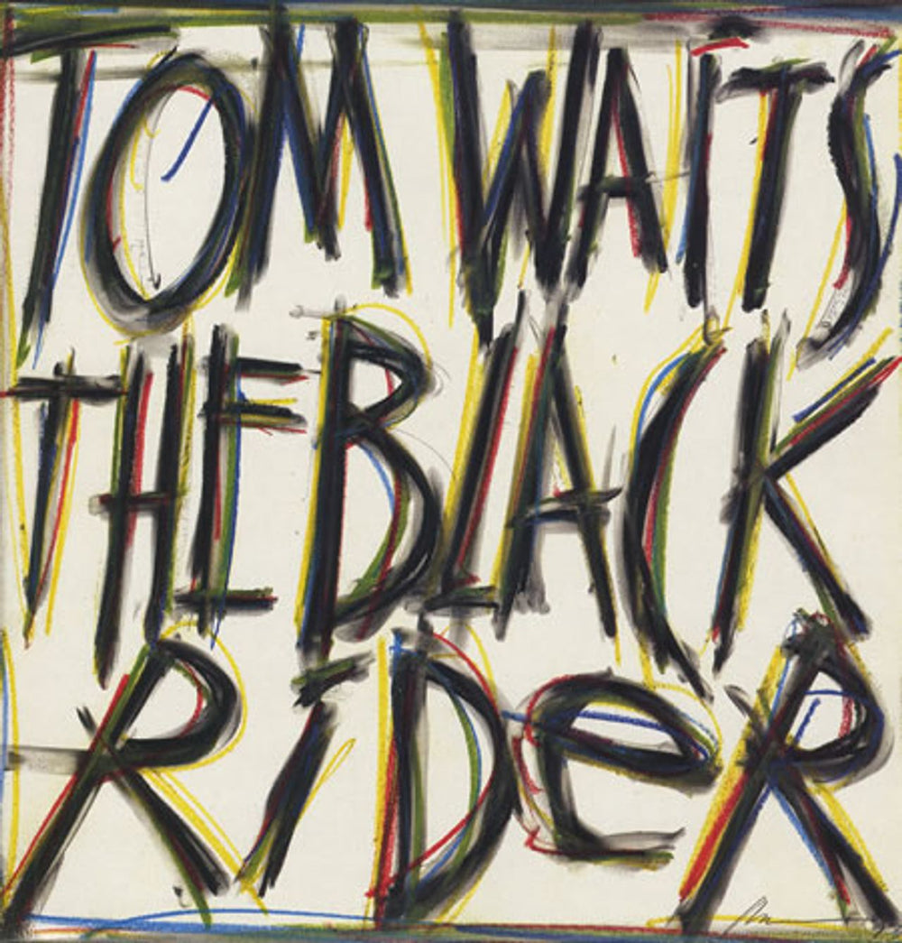 Tom Waits The Black Rider + Inner UK vinyl LP album (LP record) ILPS8021