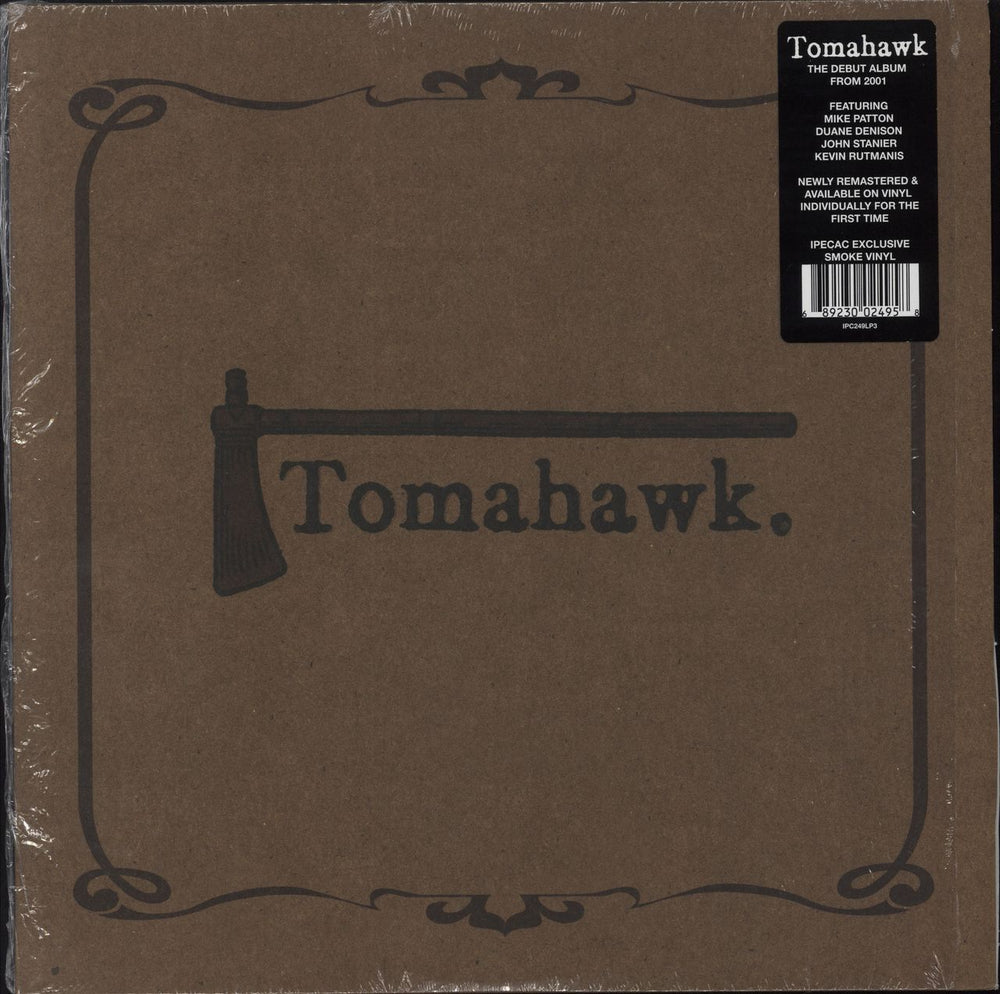 Tomahawk Tomahawk - Clear Smoke Vinyl US vinyl LP album (LP record) IPC249LP