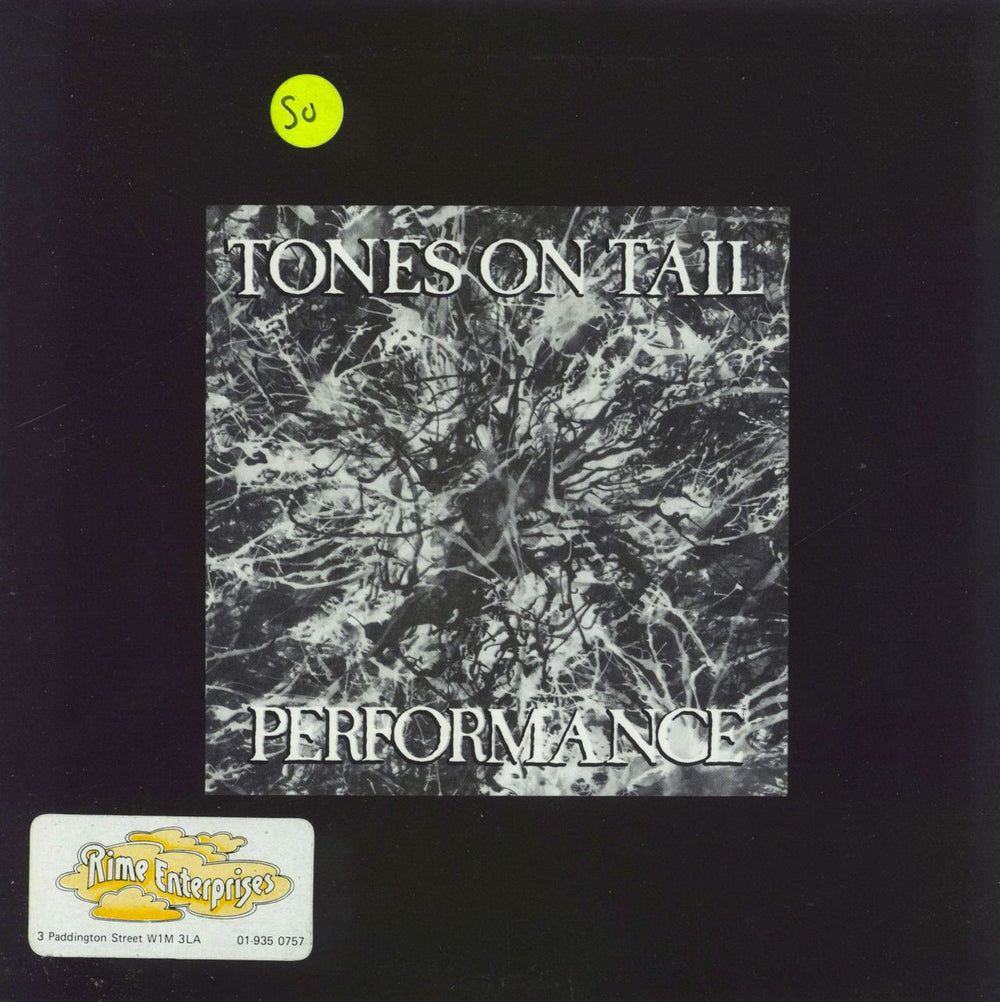 Tones On Tail Performance UK 7" vinyl single (7 inch record / 45)