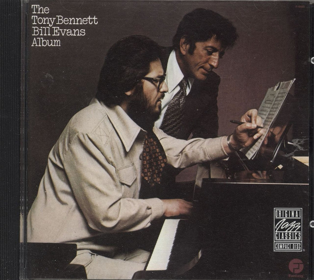 Tony Bennett The Tony Bennett Bill Evans Album German CD album (CDLP) OJCCD-439-2