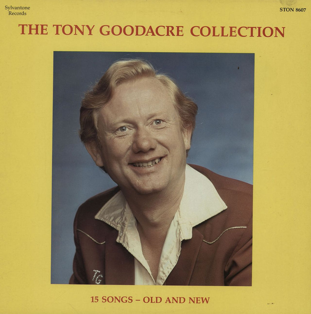 Tony Goodacre The Tony Goodacre Collection - Autographed Irish vinyl LP album (LP record) STON8607