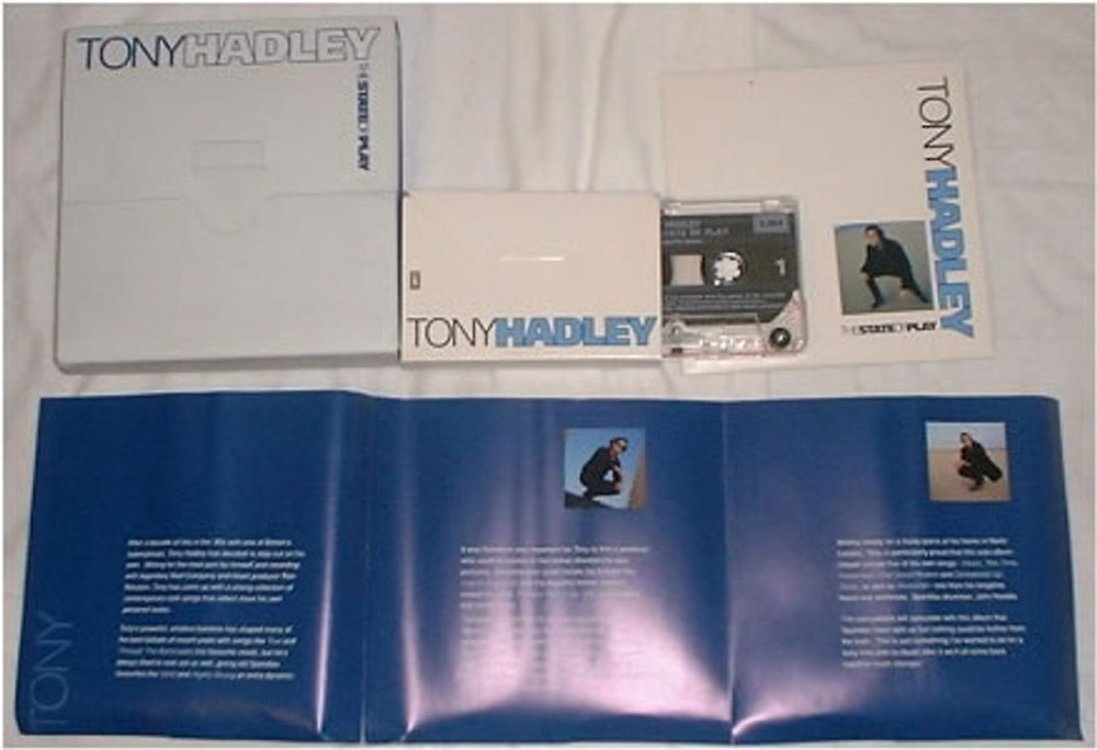 Tony Hadley The State Of Play UK Promo CD Album Box Set CDEMC3619