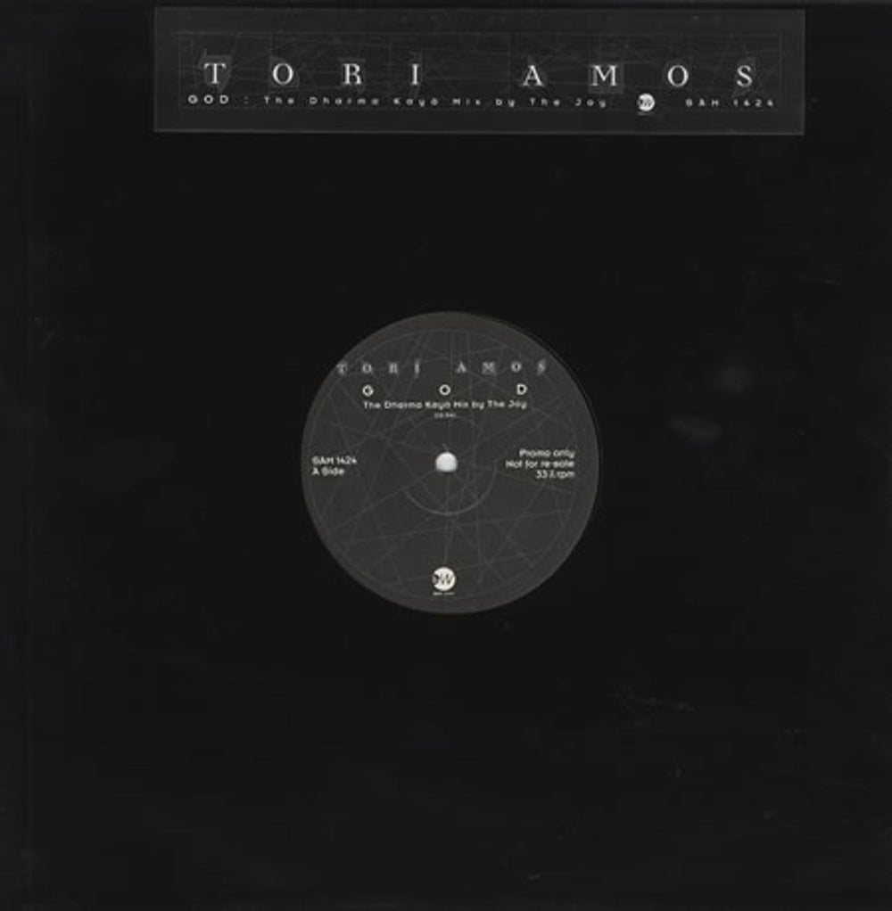 Tori Amos God - 2 Sided UK Promo 12" vinyl single (12 inch record / Maxi-single) SAM1418