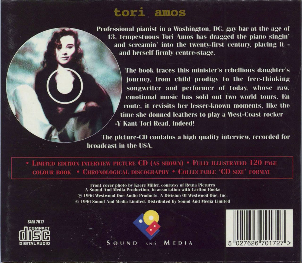 Tori Amos Interview Disc & Fully Illstrated Book UK CD album (CDLP) 5027626701727