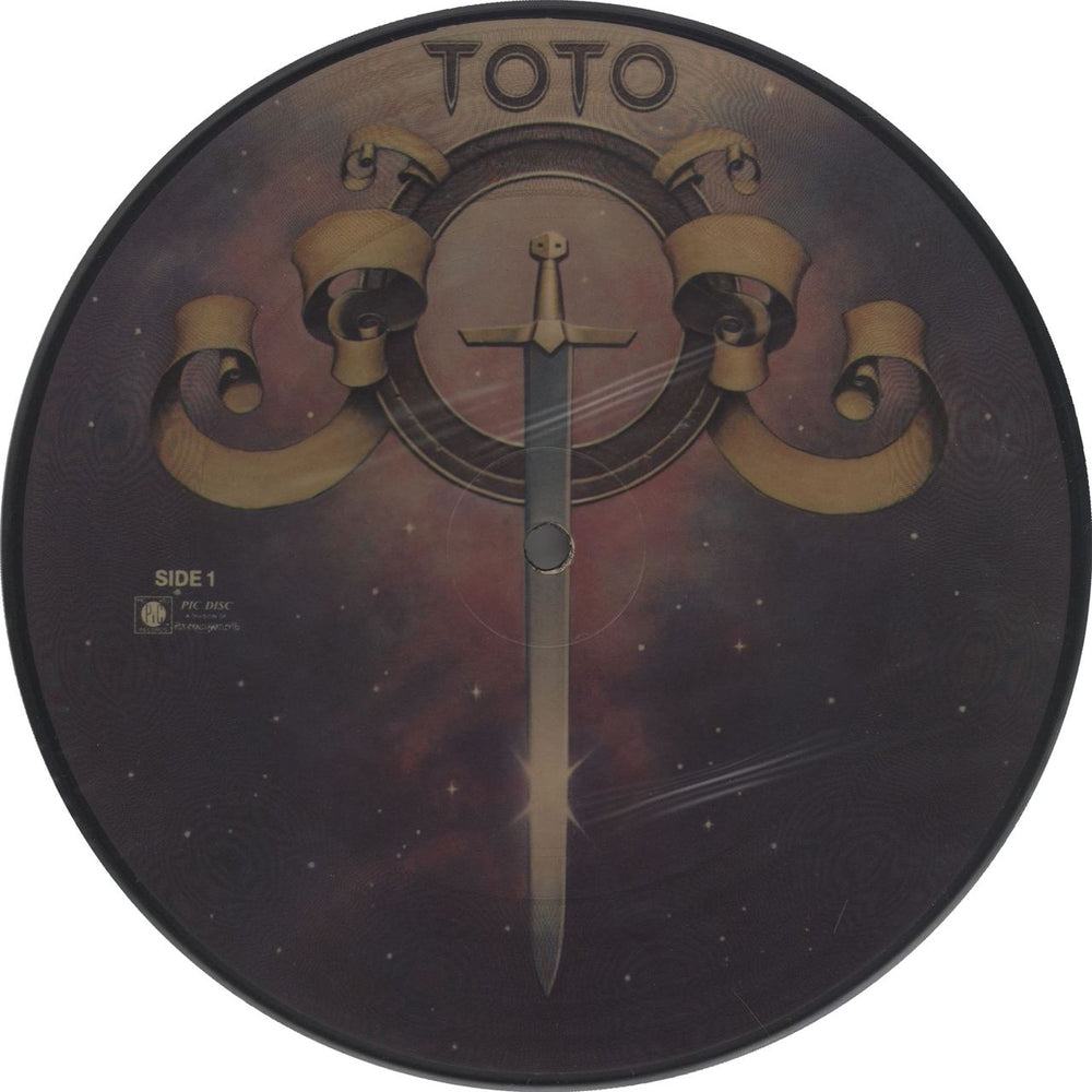 Toto Hold The Line US 7" vinyl picture disc (7 inch picture disc single) ZSS-165008