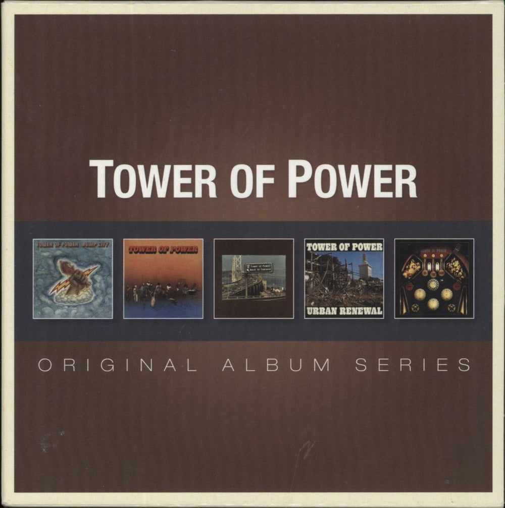 Tower Of Power Original Album Series UK 5-CD album set 2564628530