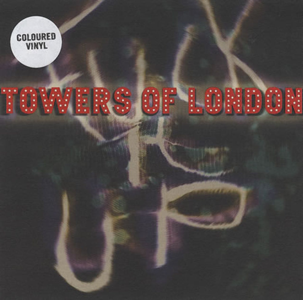 Towers Of London Fuck It Up - Pink Splattered Vinyl UK 7" vinyl single (7 inch record / 45) TOL2