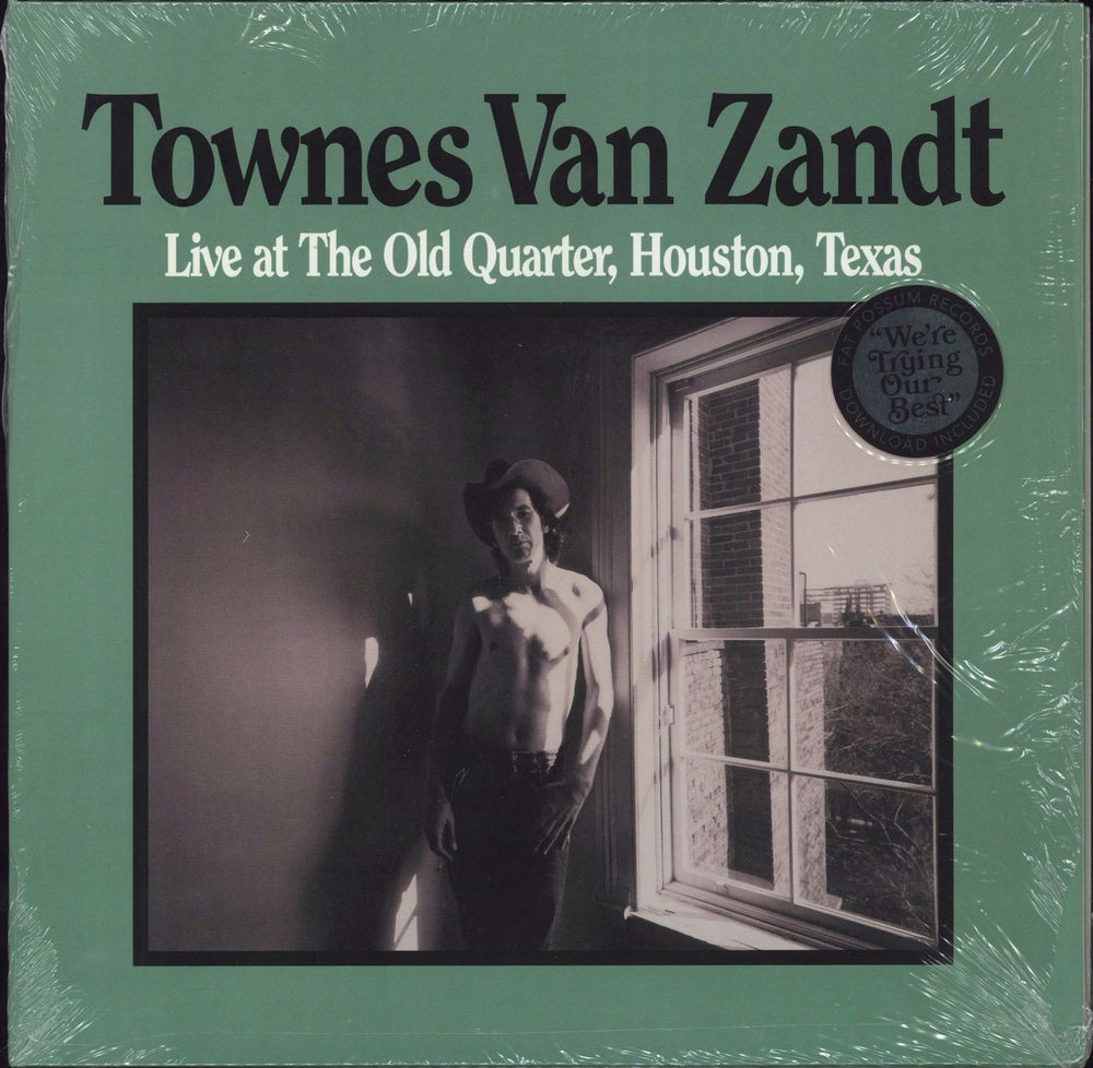 Townes Van Zandt Live At The Old Quarter, Houston, Texas - 180gram Vinyl US 2-LP vinyl record set (Double LP Album) FP1118-1