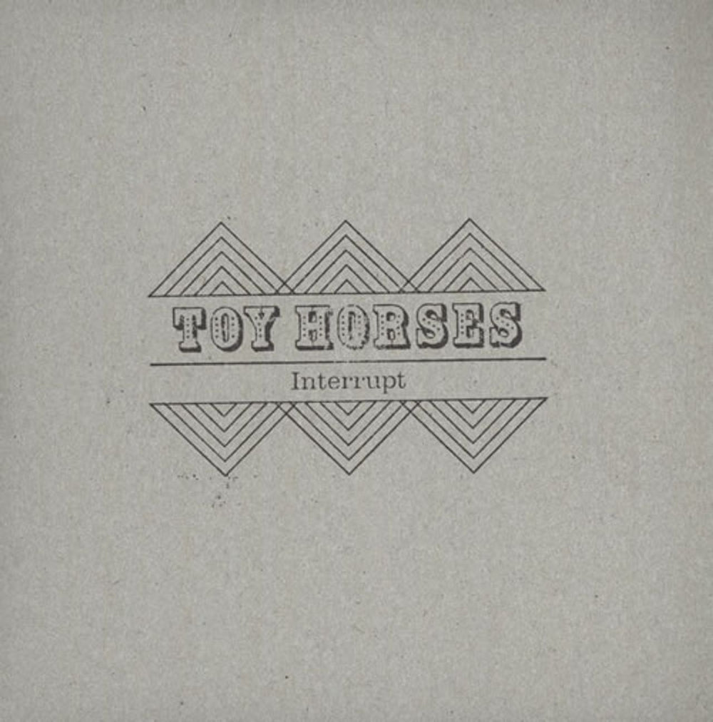 Toy Horses Interrupt UK Promo CD single (CD5 / 5") ALBSP04S